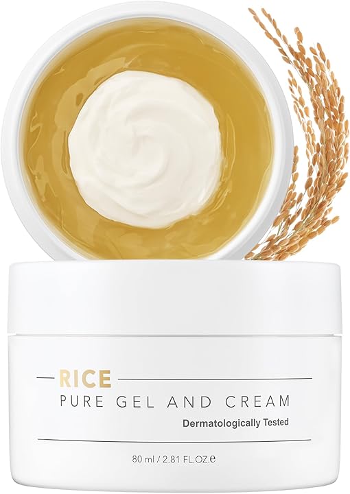 Rice Pure Gel and Cream