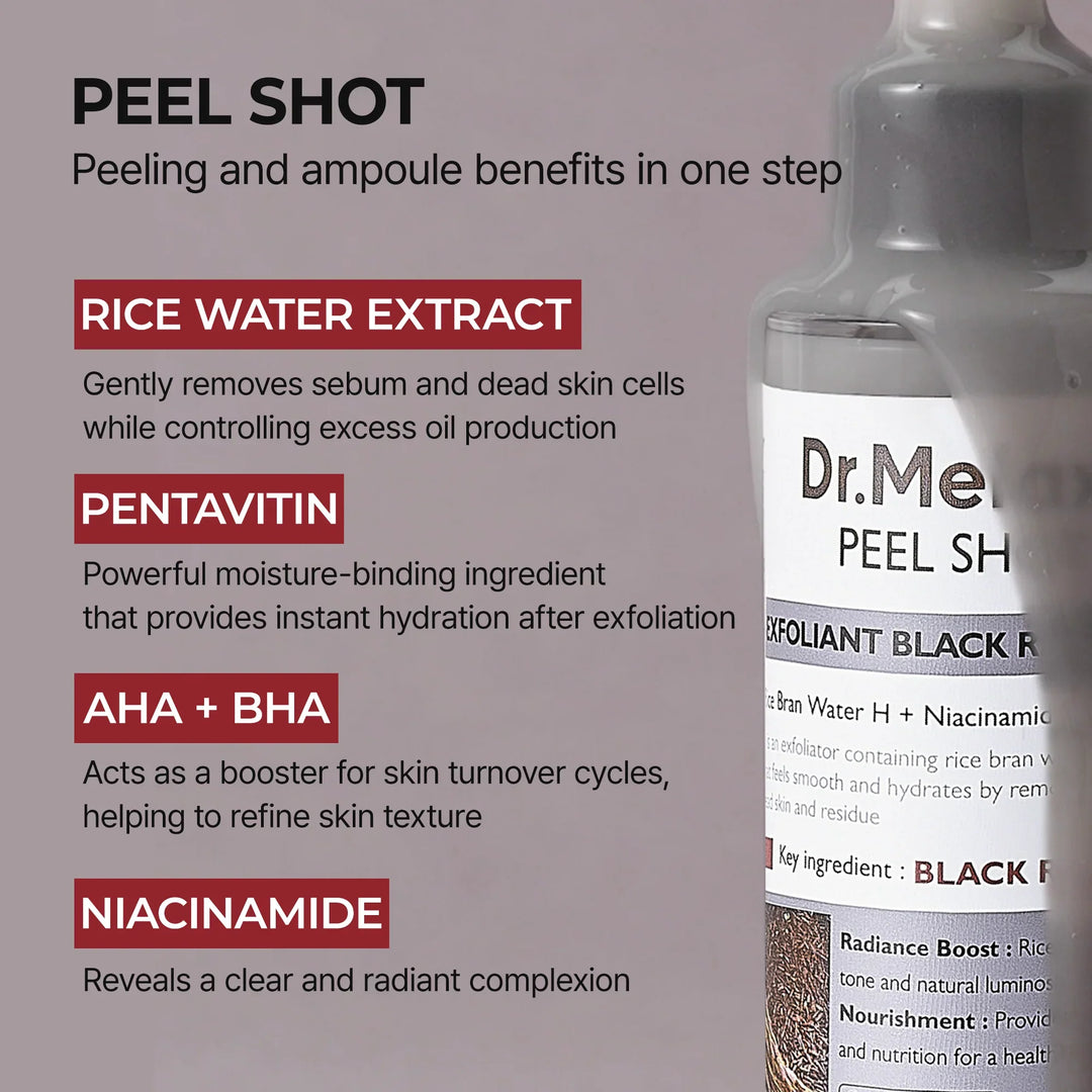 Peel Shot Glow Black Rice Ampoule